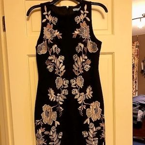 Antonio Melani Black Sleeveless Dress Size 4
